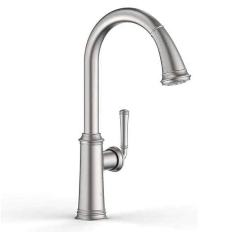 grohe gloucester stainless steel 1 handle pull down kitchen faucet